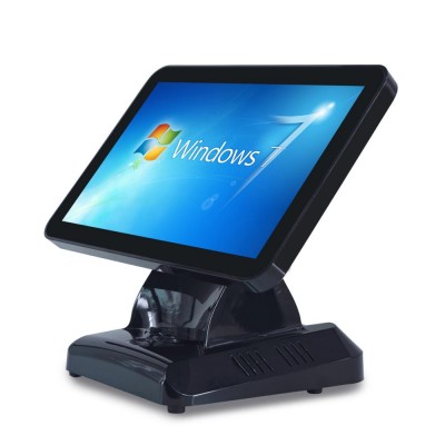 15inch  Windows based POS system with external printer  pos cash register