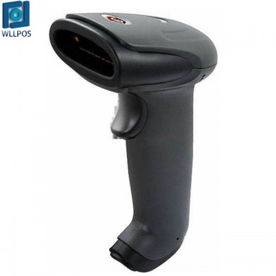 Portable Handheld CCD or laser Barcode reader,fast speed 1D Manual scanner